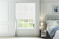 White Voile Blinds