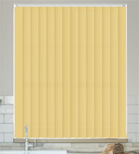 Chloe Med Yellow - Moisture Resistant Vertical Blind