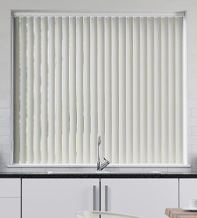 Dari Cream - Rigid PVC Vertical Blind