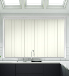 Dari Cream - Rigid PVC Vertical Blind