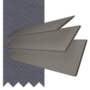 Charisma Dark Grey – Faux Wood Blind Slate Tape