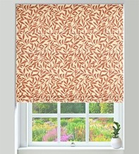 Fern Seville – Floral Pattern Roman Blind