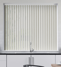 Kato Cream - Rigid PVC Vertical Blind