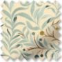 KeyWest Aqua – Floral Vine Pattern Roman Blind