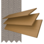 Charisma Light Oak – Faux Wood Blind Truffle Tape