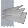 Charisma Light Grey - Faux Wood Blind Steel Tape