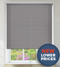 Millennium Grey – 50mm Aluminium Venetian Blinds