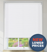 Millennium White – 50mm Aluminium Venetian Blinds