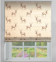 Monarch Natural - Pattern Roman Blind