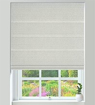Palermo Grey - Designer Textured Roman Blind