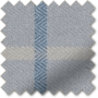 Plaid Sky Blue - Check Roman Blind