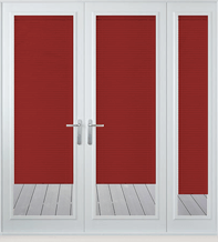 Precision Deep Red – 25mm Slat Venetian Perfect Fit Blind