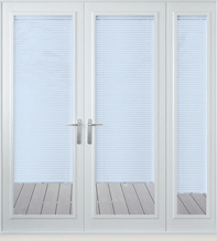 Precision Powder Blue – 25mm Slat Venetian Perfect Fit Blind