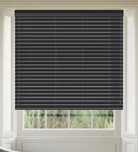 Maine Novo II Black – Wooden Venetian Blind