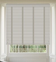 Maine Novo II Light Grey – Wooden Venetian Blind Solis Tape