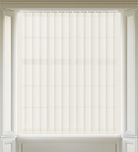 Alpine Ivory – Patterned Vertical Blind