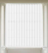 Alpine White – Patterned Vertical Blind