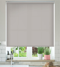 Aurora Dove - Moisture Resistant & Flame Retardant Roller Blind