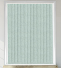 Beauty Green – Leaf Pattern Waterproof Blackout Vertical Blind