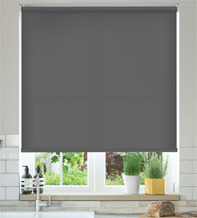 Chloe Charcoal Grey - Roller Blind