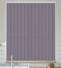 Chloe Evening Pink - Moisture Resistant Vertical Blind