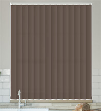 Chloe Havana - Moisture Resistant Vertical Blind