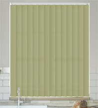 Chloe Khaki – Moisture Resistant Vertical Blind