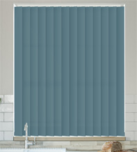 Chloe Mineral Blue – Moisture Resistant Vertical Blind