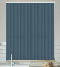 Chloe Sapphire – Moisture Resistant Vertical Blind