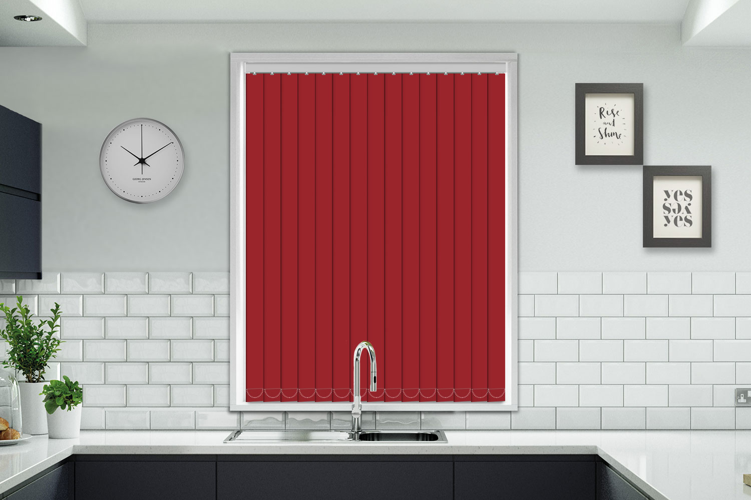 Scarlet Vertical Blind Made to Measure Blinds Best Buy Online