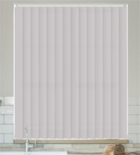 Chloe Stone Grey - Moisture Resistant Vertical Blind