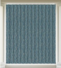 Fever Blue - Patterned Vertical Blind