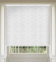 Grace White – Shadow Pattern Roller Blind