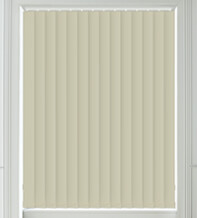 Hannah Beige - Moisture Resistant Blackout Vertical Blind