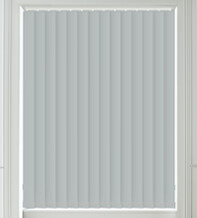 Hannah Grey – Moisture Resistant Blackout Vertical Blind