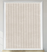 Libby Stone – Waterproof Blackout Vertical Blind