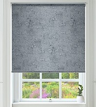 Libby Dark Grey – Vinyl Blackout Roller Blind