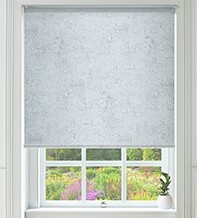 Libby Steel – Vinyl Blackout Roller Blind