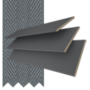 Morgan Dark Grey - Wooden Blind Slate Tape