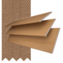 Morgan 50 Golden Oak - 50mm Slat Wooden Blind Toffee Tape