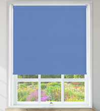 Nicole Surf Blue - Waterproof Blackout Roller Blind