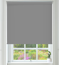 Primero Dark Grey - Blackout Roller Blind