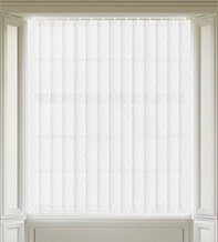 Tidal White – Patterned Vertical Blind