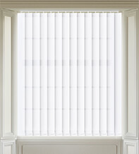 Amber White - Textured Vertical Blind