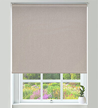 Canvas Beige - Textured Blackout Roller Blind