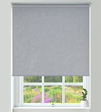 Canvas Blue – Textured Blackout Roller Blind