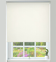 Canvas Ivory - Textured Blackout Roller Blind