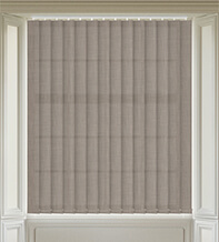 Dusk Brown – Textured Vertical Blind