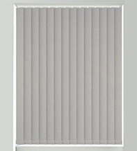 Canvas Light Grey – Textured Vertical Blind