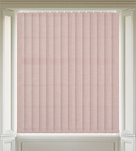 Dusk Blush - Textured Vertical Blind